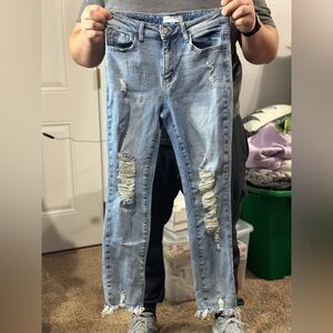 Risen Jeans - lightly worn, size 9/waste 29